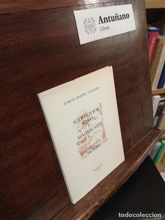 Libros: Soliloquios Rimas y madrigales - Foto 1