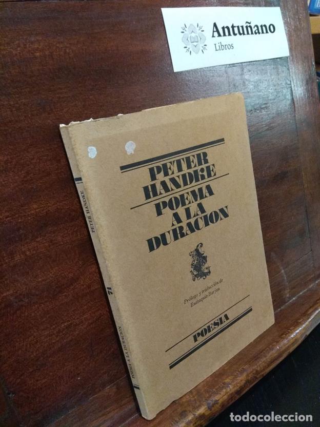 Libros: Poema a la duraci&oacute;n - Foto 1