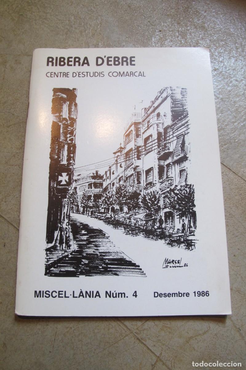 Libros: RIBERA DEBRE. CENTRE DESTUDIS COMARCALS. MISCEL.LANIA NUM. 4 DESEMBRE 1986 - Foto 1
