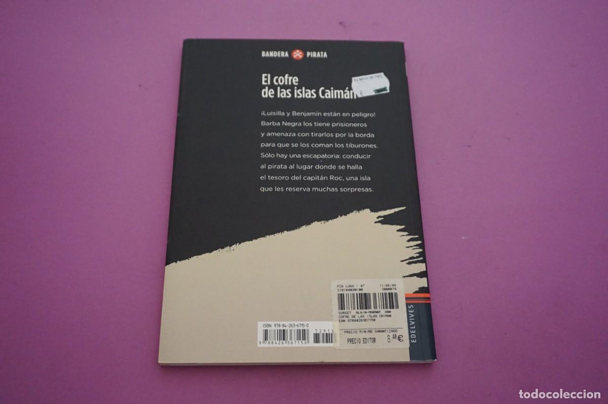 Libros: AMF-16D/ EL COFRE DE LAS ISLAS CAIMAN - ALAIN SURGET / EDELVIVES - Foto 5