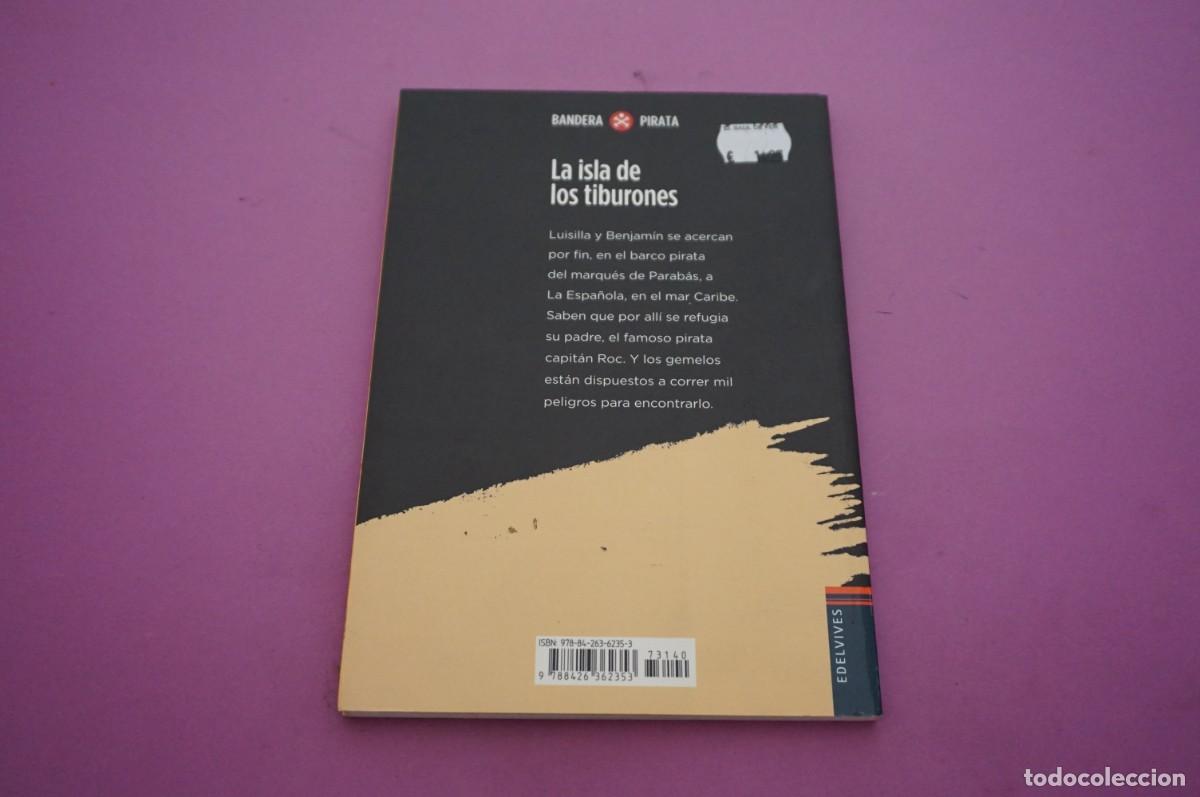 Libros: AMF-16D/ LA ISLA DE LOS TIBURONES - ALAIN SURGET / EDELVIVES - Foto 5