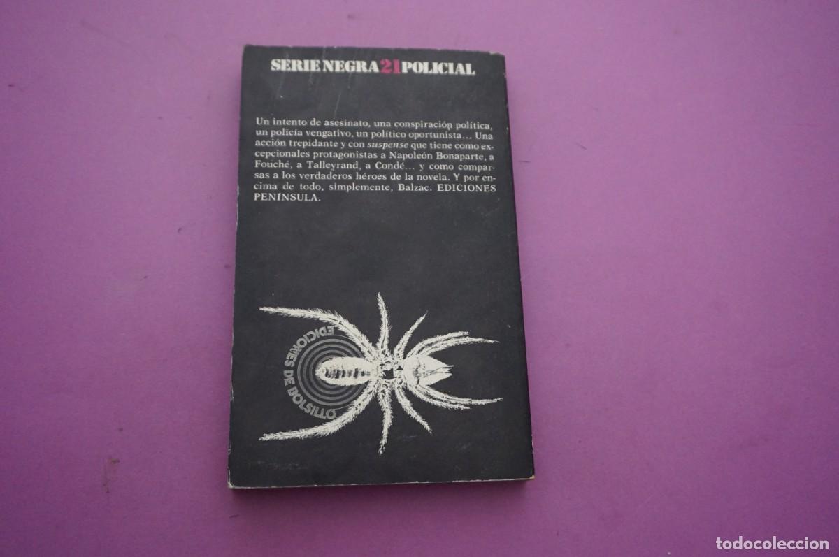 Libros: AMF-16F/ EL ASUNTO TENEBROSO - BALZAC / EDICIONES PENINSULA - Foto 5