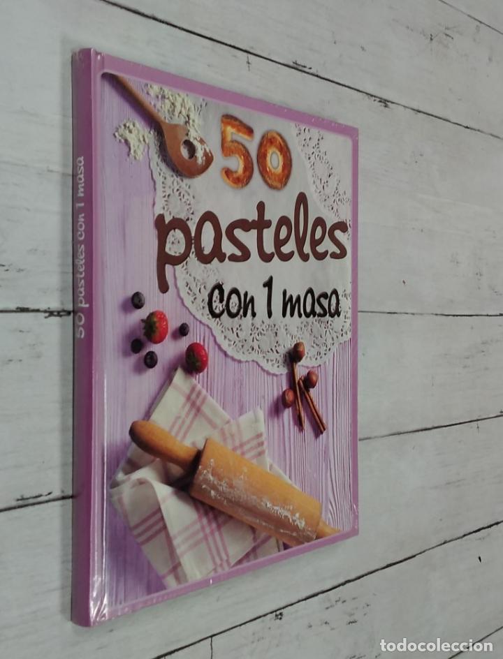 Libros: 50 pasteles con 1 masa (NUEVO) - vvaa - Foto 2