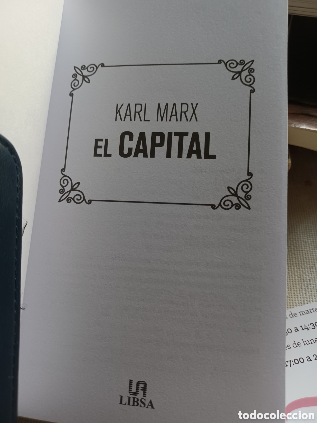 Libros: Barybook.281. Karl Marx el capital Libsa 2018 - Foto 3
