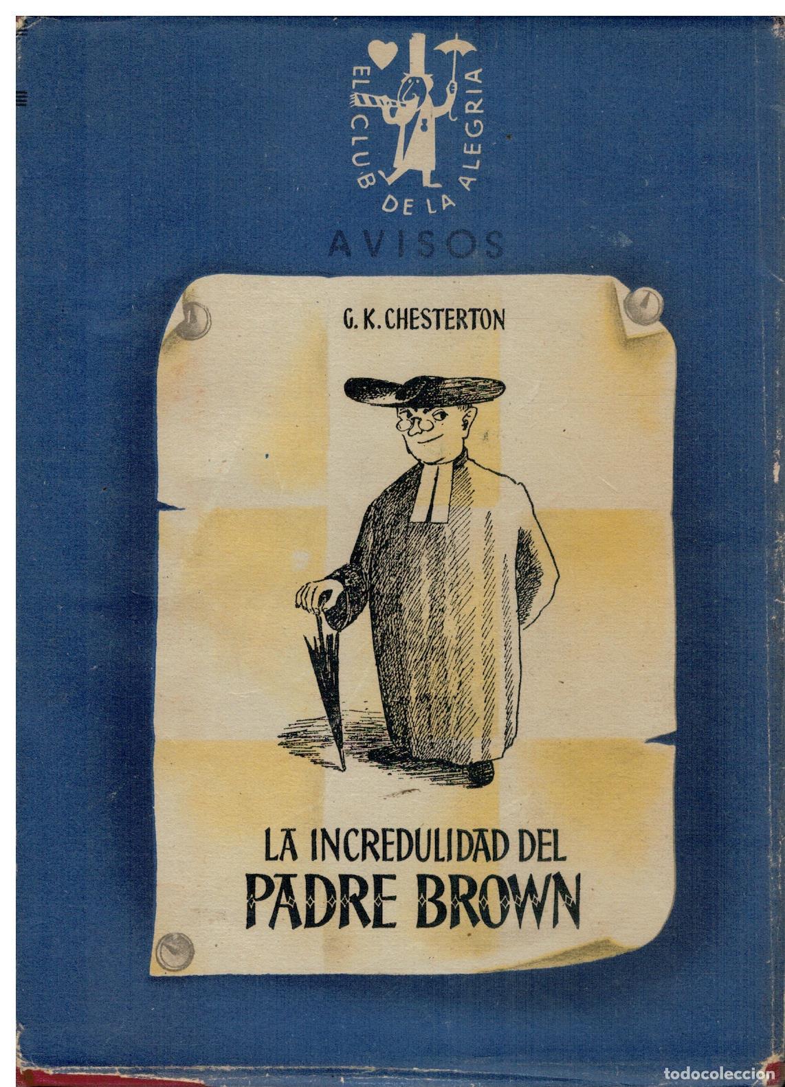 Libros: LA INCREDULIDAD DEL PADRE BROWN. - Foto 1