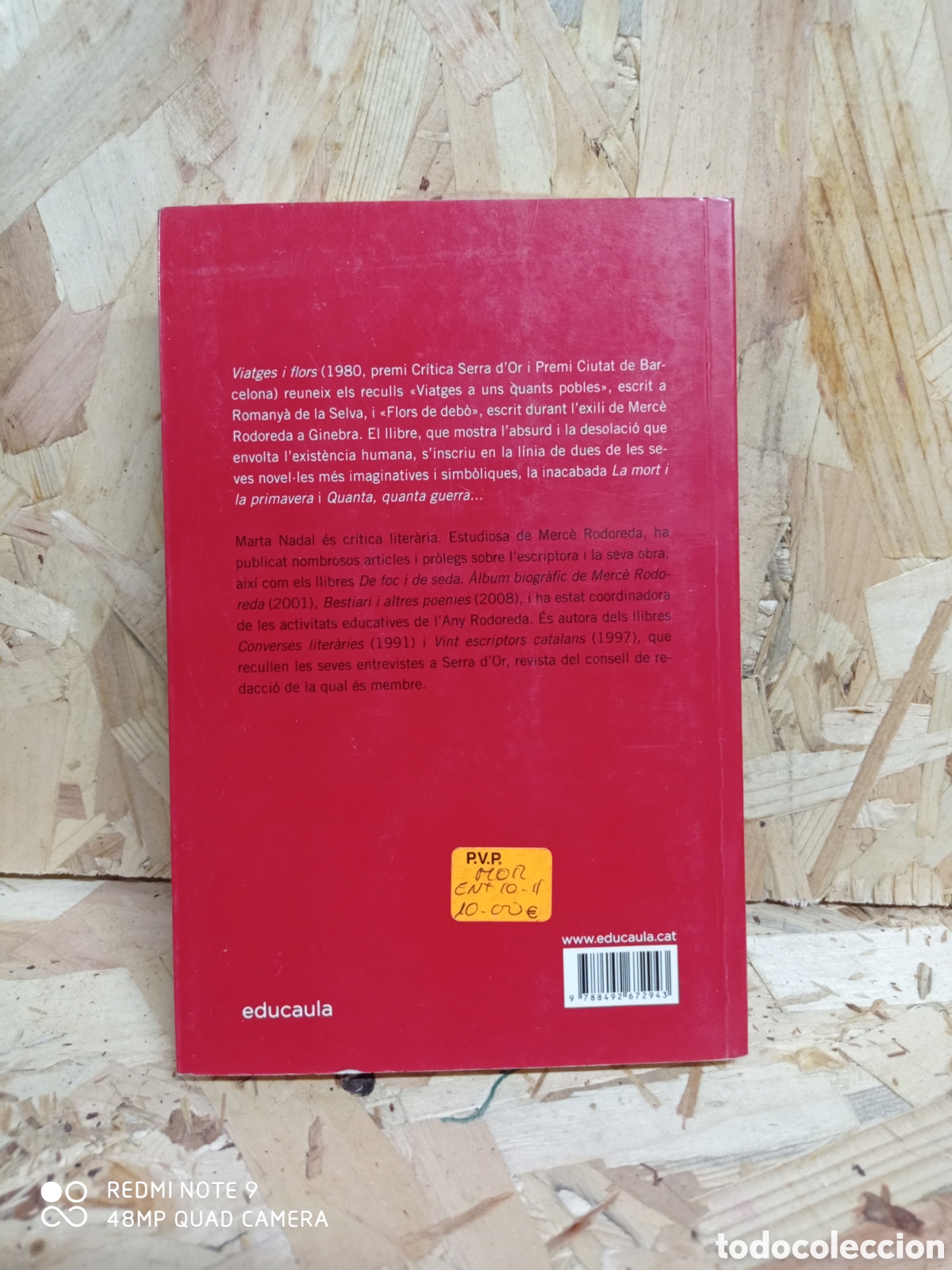 Libros: Viatges i Flors de Merce Rodoreda, educaula. - Foto 2