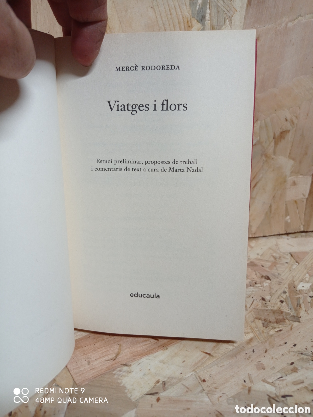 Libros: Viatges i Flors de Merce Rodoreda, educaula. - Foto 5