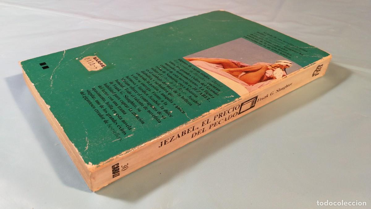 Libros: JEZABEL, EL PRECIO DEL PECADO, Frank G. Slaughter, 1975 - Foto 2