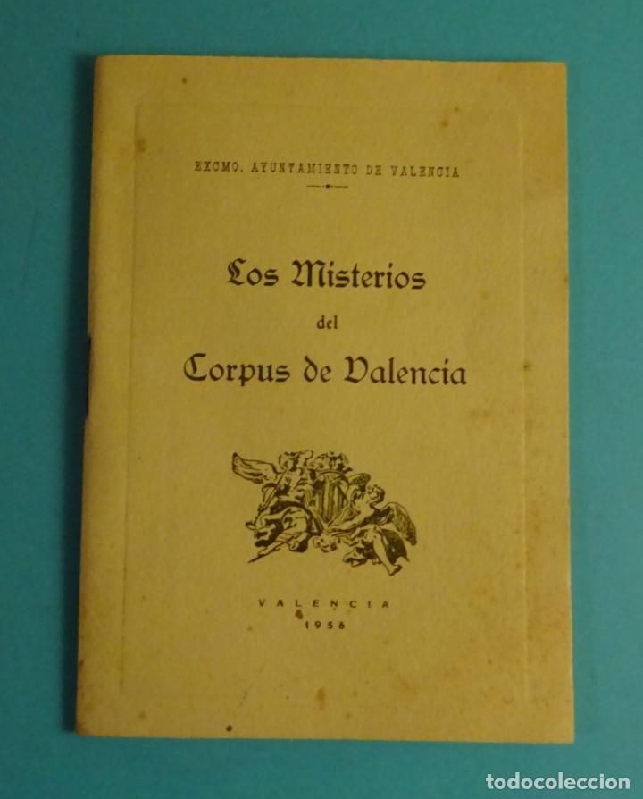 Libros: LOS MISTERIOS DEL CORPUS DE VALENCIA. 1956 - Foto 1