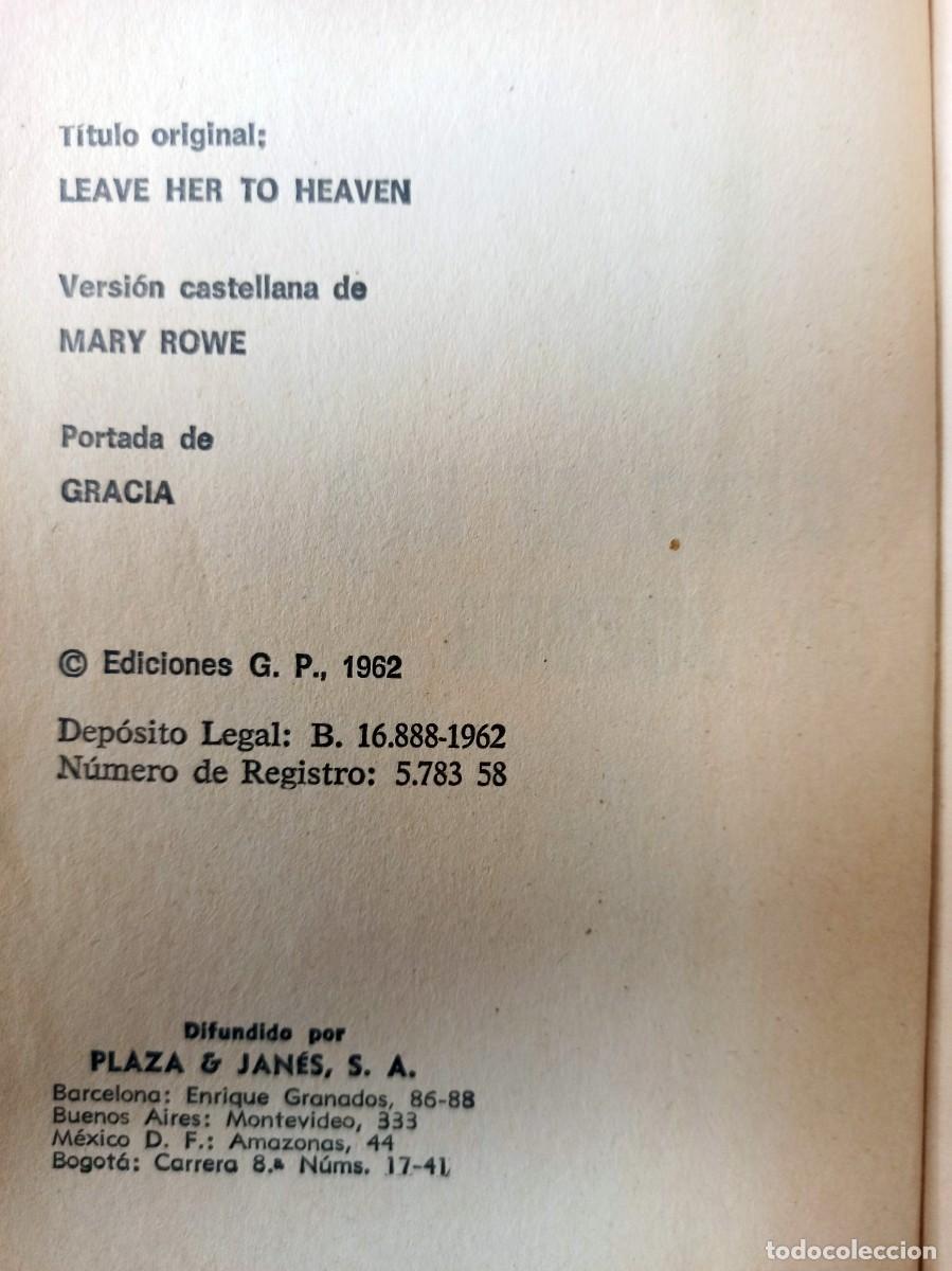 Libros: QUE EL CIELO LA JUZGUE - BEN AMES WILLIAMS EDICION 1962 - Foto 3