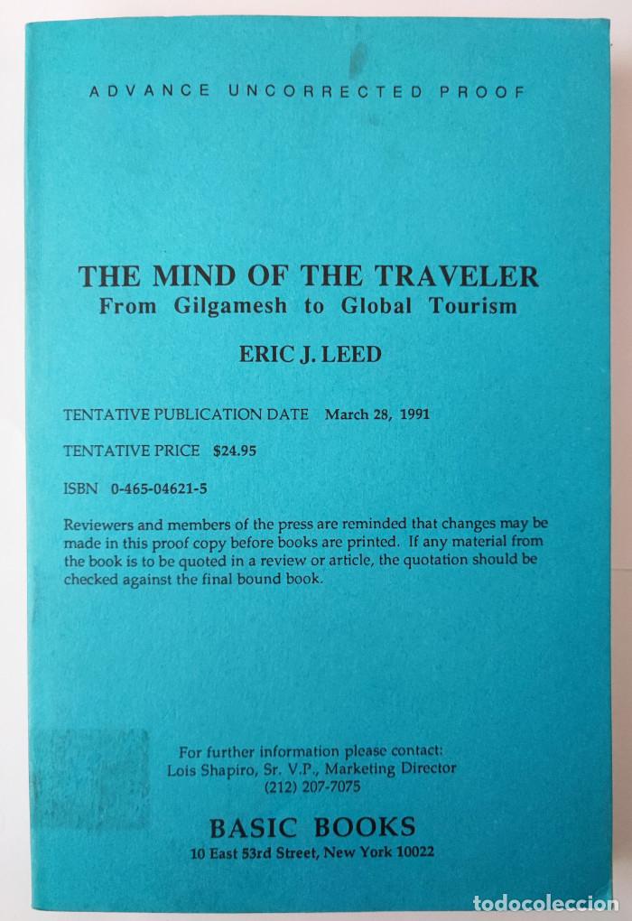 Livros em segunda m&atilde;o: THE MIND OF THE TRAVELER: FROM GILGAMESH TO GLOBAL TOURISM - Eric J. Leed