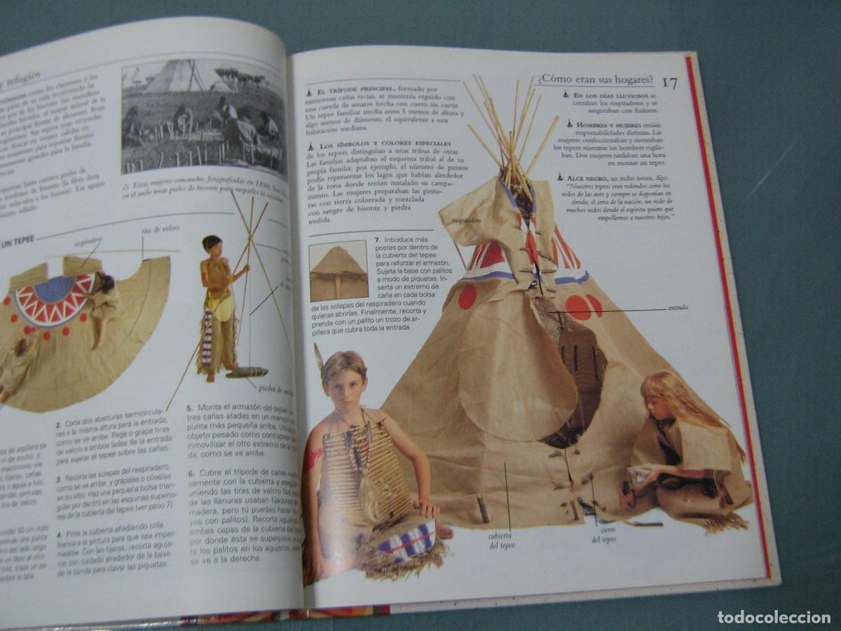 Libros: INDIOS NORTEAMERICANOS. Parramon - Foto 2