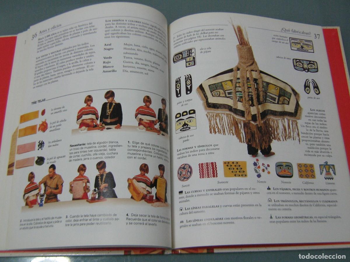 Libros: INDIOS NORTEAMERICANOS. Parramon - Foto 4