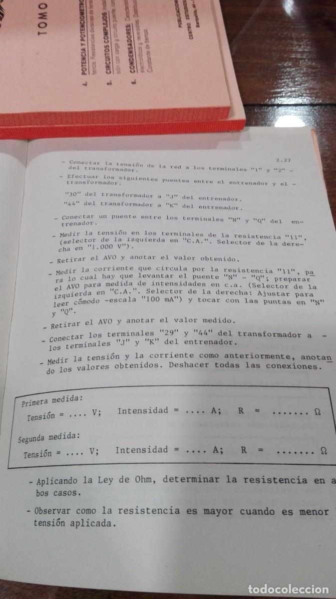 Libros: PRACTICAS DE ELECTRICIDAD 3 TOMOS - V.V.A.A. - Foto 2