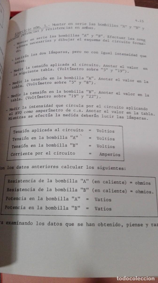 Libros: PRACTICAS DE ELECTRICIDAD 3 TOMOS - V.V.A.A. - Foto 4