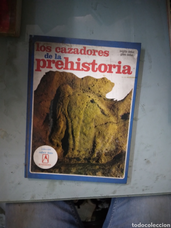 Libros: Brigitte Delluc, Los.cazadores de la prehistoria, Everest - Foto 1