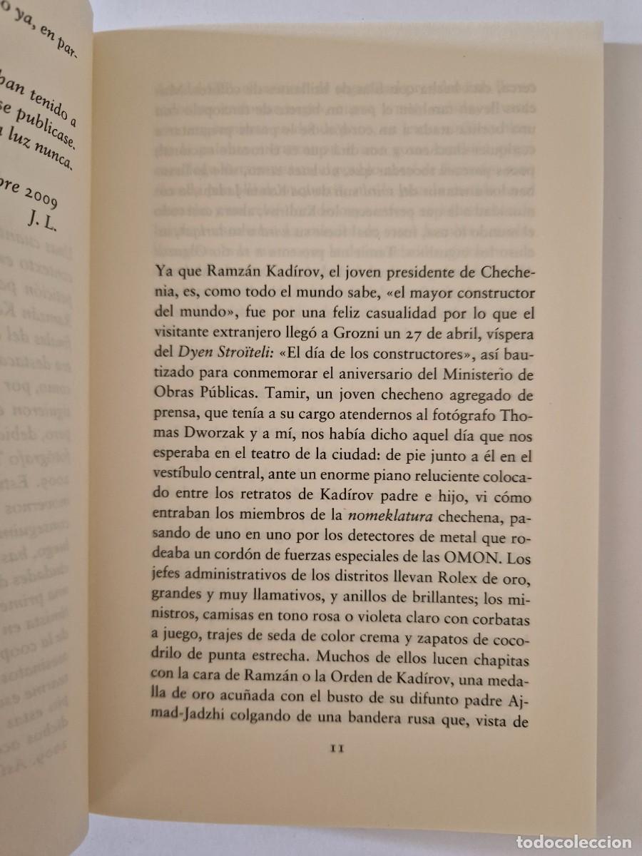Libros: Chechenia, a&ntilde;o III.- Jonathan Littell.- RBA Libros, 2010. - Foto 8