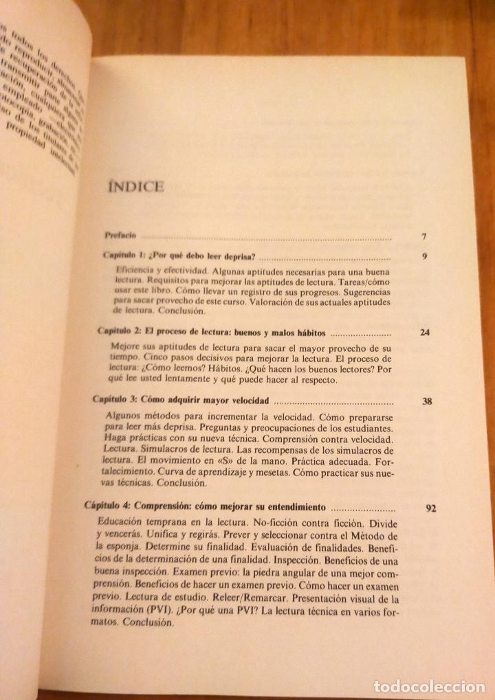 Libros: T&Eacute;CNICAS DE LECTURA R&Aacute;PIDA - Equipo Deusto - Foto 3