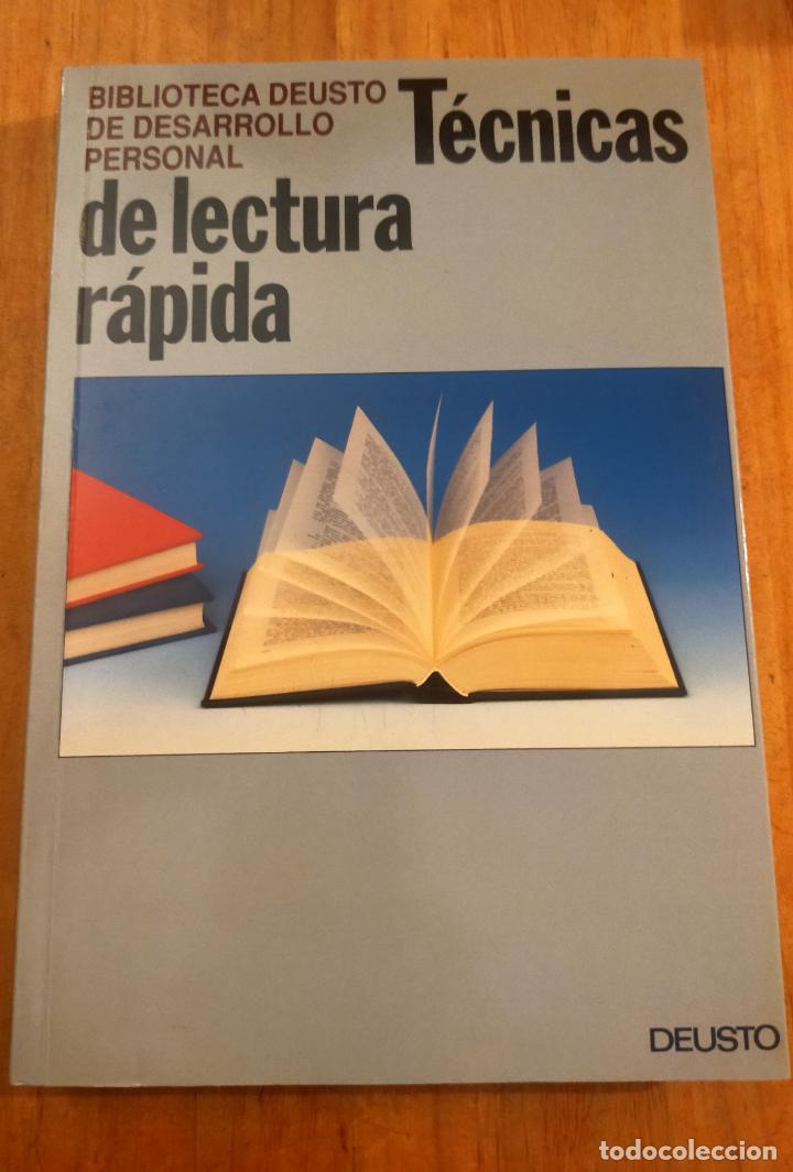 Libros: T&Eacute;CNICAS DE LECTURA R&Aacute;PIDA - Equipo Deusto - Foto 1