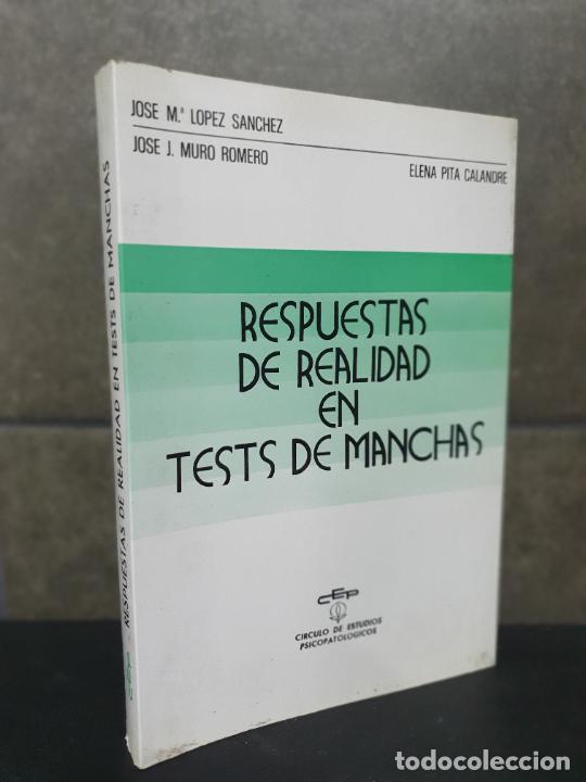Livros em segunda m&atilde;o: LOPEZ SANCHEZ, JOSE M. RESPUESTAS A LA REALIDAD EN TEST DE MANCHAS