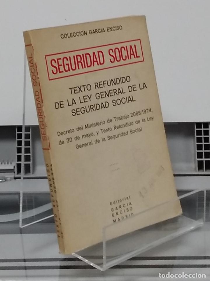Libros: Texto Refundido de la Ley General de la Seguridad Social - Foto 1