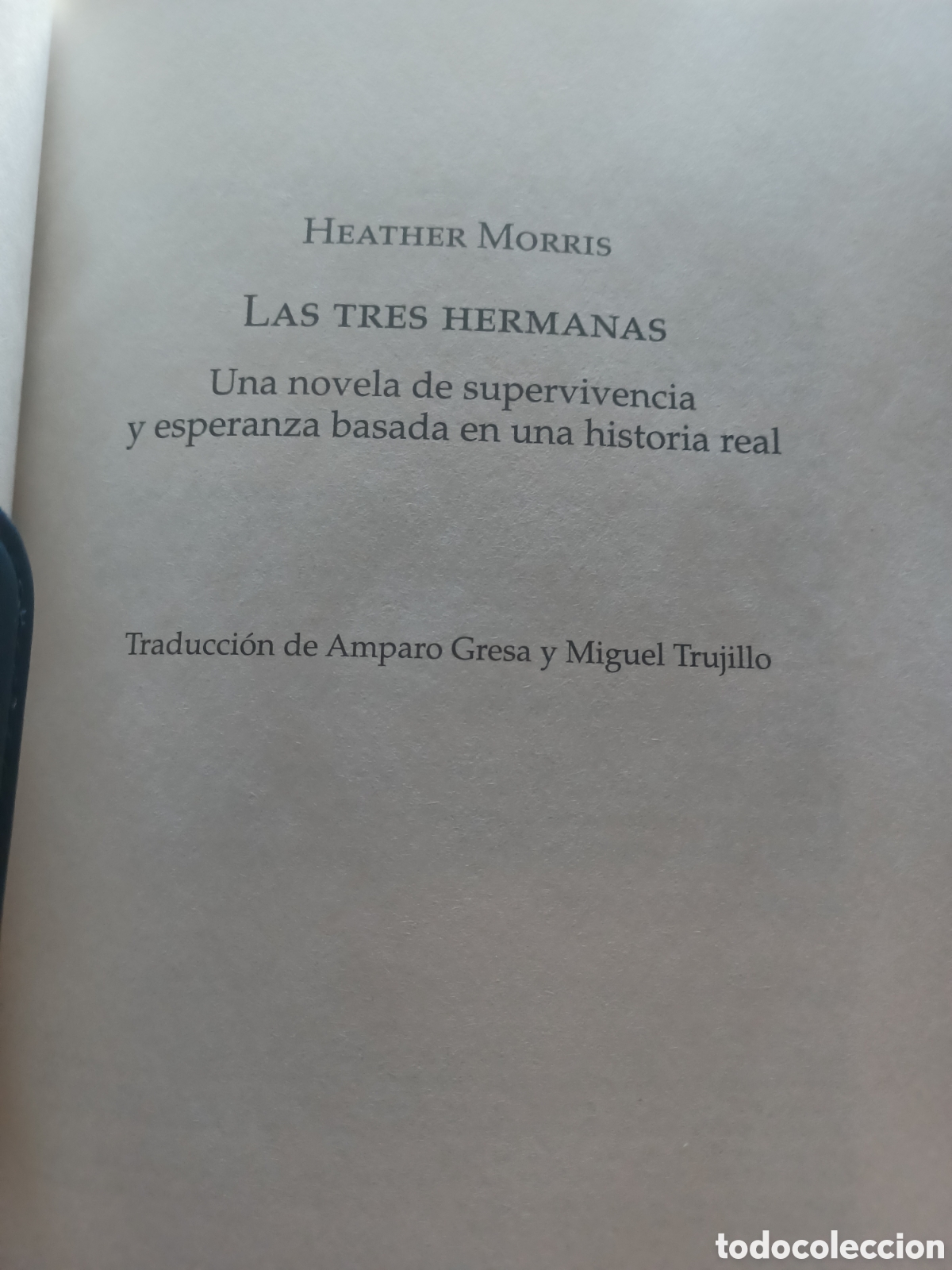 Libros: Barybook C52. Las tres hermanas Heather Morris - Foto 5
