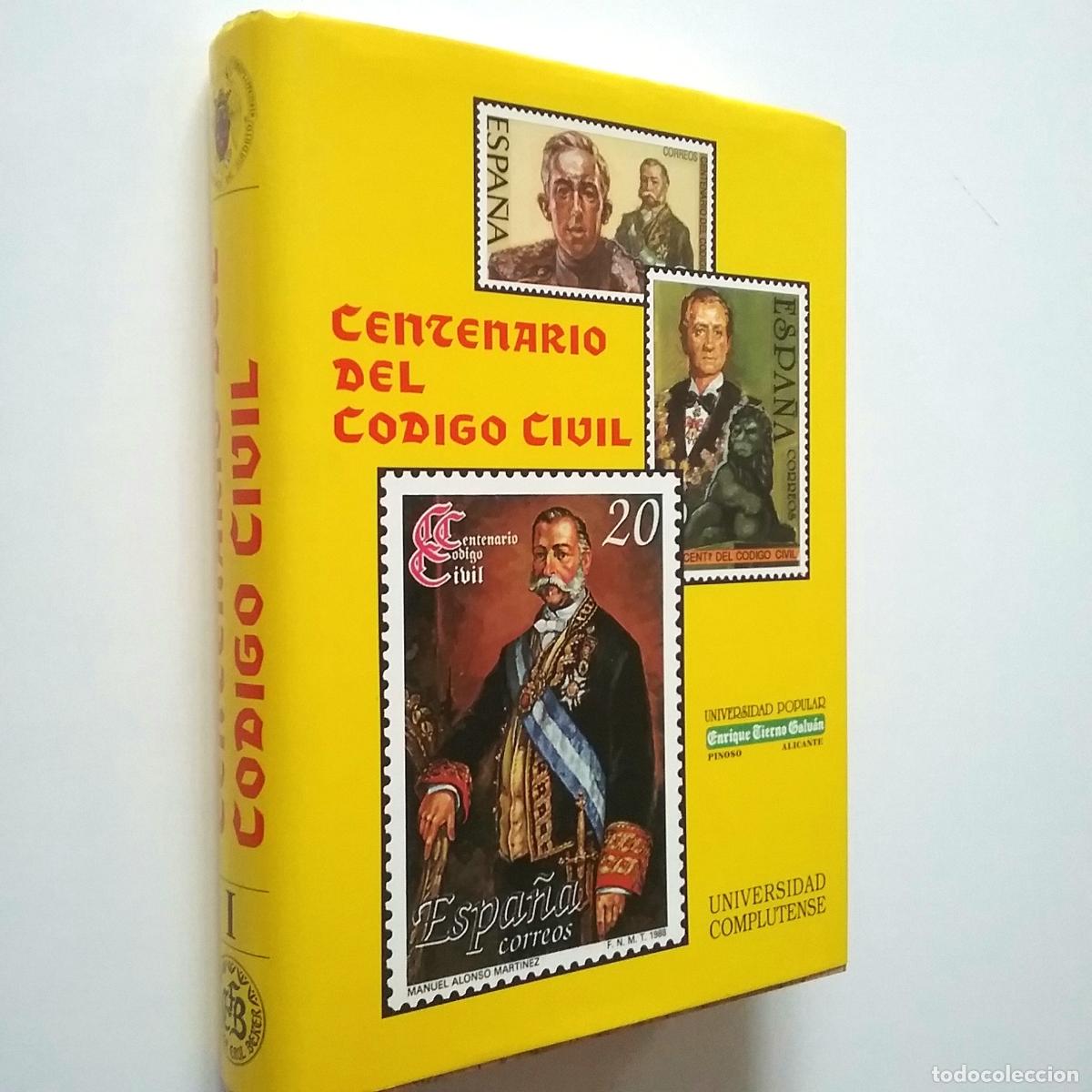 Libros: VV. AA. - Centenario del C&oacute;digo Civil. Tomo I - Foto 1