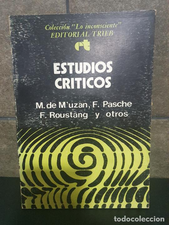 Libri di seconda mano: ESTUDIOS CR&Iacute;TICOS, LO INCONSCIENTE, M'UZAN, F PASCHE.PSICOLOG&Iacute;A