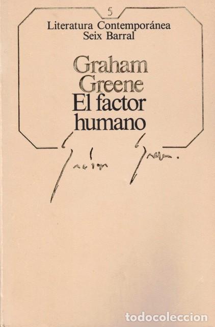 Libros: El factor humano - Greene, Graham - Foto 1
