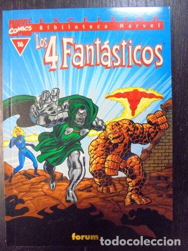 Libros: Biblioteca Marvel,Los 4 Fantasticos num.16,Ed.Forum - Foto 1