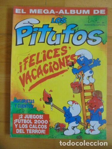 Libros: El Mega-Album de Los Pitufos num.1.Peyo.El Globo Editor