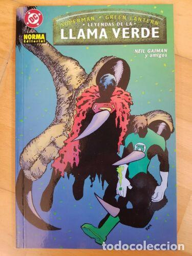 Libros: Superman Green Lantern.Leyendas de la Llama Verde.DC Norma - Foto 1