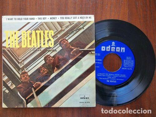 Libros: Disco Single 45 R.P.M.The Beatles.I want to hold your hand