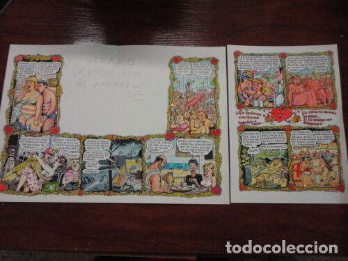 Libros: Dibujo Original de Kim,3 Paginas a Color - Foto 1