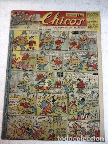 Libros: Chicos num.424,Fet de las Jons 1938,75 cts.(original) - Foto 1