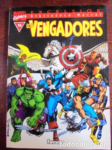 Libros: Biblioteca Marvel,Los Vengadores num.16,Ed. Forum - Foto 1