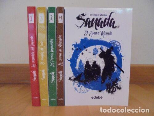 Libros: Sanada.Obra Completa 5 Libros.Esteban Martin.Edebe - Foto 1