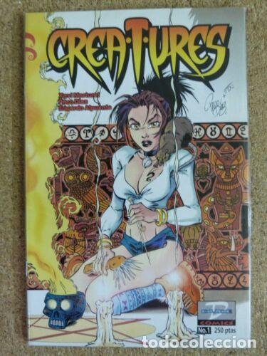 Libros: Creatures.Marturet/Diaz/Moron/Carrion.Coleccion de 4 Comics.Dude Comics - Foto 1