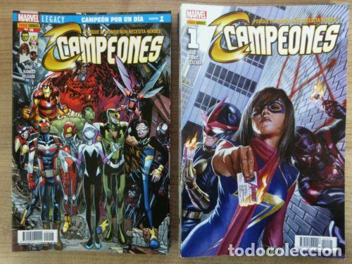 Libros: Campeones.Lote de 25 Comics.Marvel.Panini - Foto 1