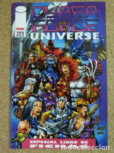 Libros: Cyber Force.Universe.Especial Libro de Fichas.Image.Planeta - Foto 1