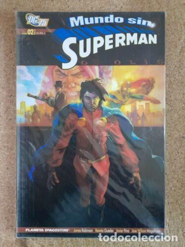 Libros: Mundo Sin Superman.Coleccion Completa de 2 Tomos.DC Comics.Planeta - Foto 1