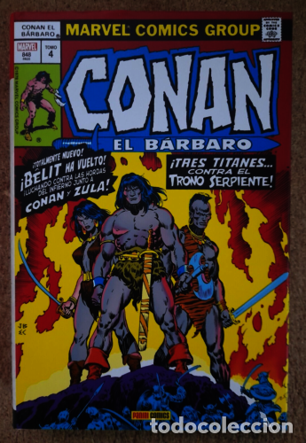 Libros: Conan El Barbaro.num.4.La Etapa Marvel Original.Panini - Foto 1