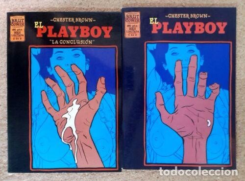 Libros: El Playboy.Chester Brown.Serie de 2 Comics.Brut Comix.La Cupula - Foto 1