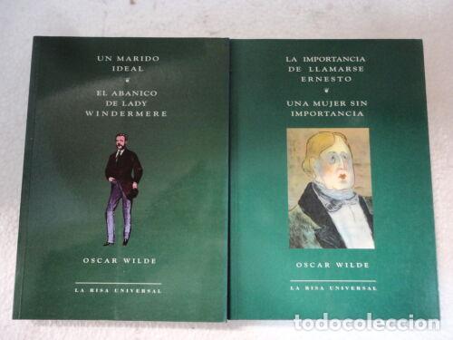 Libros: Col.La Risa Universal,Oscar Wilde,4 Novelas en 2 Libros,ED.MRA - Foto 1