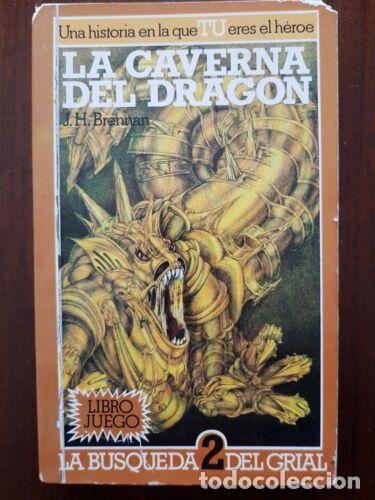 Libros: La Busqueda del Grial num.2 La Caverna del Dragon,Ed.Altea 1989 - Foto 1
