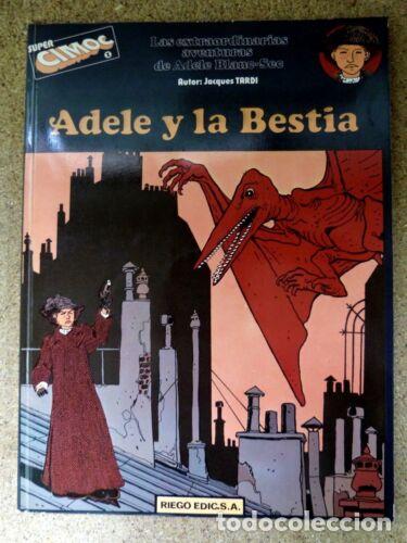 Libros: Super Cimoc 1,Adele Blanc-Sec.Adele y La Bestia.Riego Edic 1980 - Foto 1