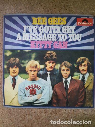 Libros: Disco Single 45 R.P.M.Bee Gees.I&acute;ve Gotta get a Message to you