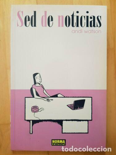 Libros: Sed de Noticias.Andi Watson.Norma - Foto 1
