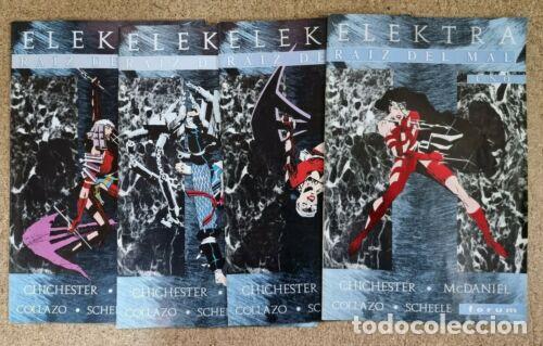 Libros: Elektra.Raiz del Mal.coleccion completa 4 comics.Marvel.Forum - Foto 1