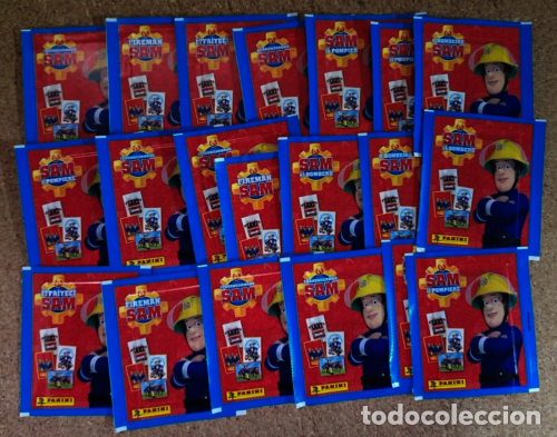 Libros: Sam El Bombero.Lote de 20 Sobres sin abrir.Panini - Foto 1